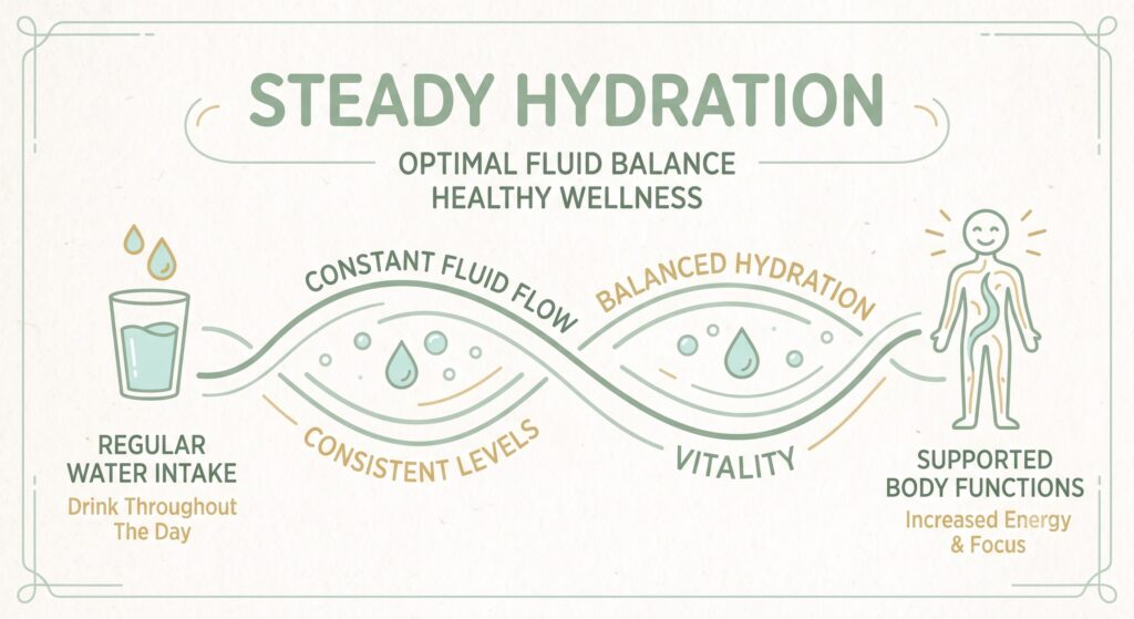 Sip, Don't Chug: The Gentle Hydration Secret for a Calmer Bladder 2 Gemini Generated Image t76k0nt76k0nt76k
